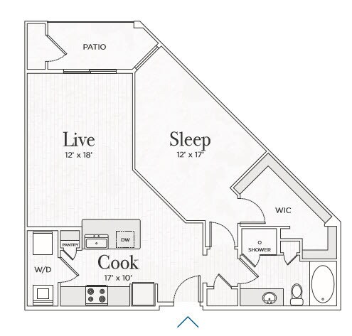 Unit 120 120 floor plan